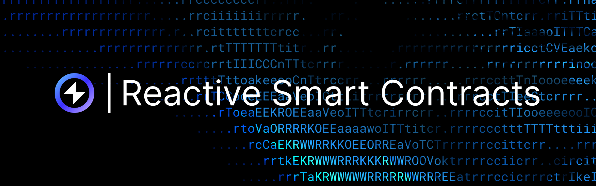 Reactive Smart Contracts Image